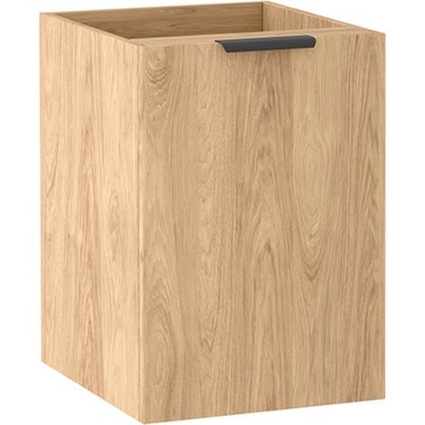 Meuble de rangement suspendu 1P L.40 cm effet chêne Hikora LUNA Furnidea (1/5)