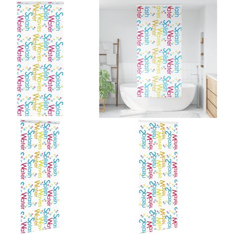 vidaXL Store enrouleur de douche avec cassette largeur du tissu 96 cm (1/5)