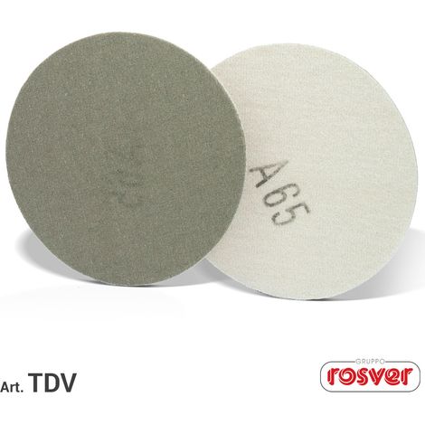 Disco Velcrato Trizact - Rosver - TDV D.125 GR. A65 - Conf.50pz