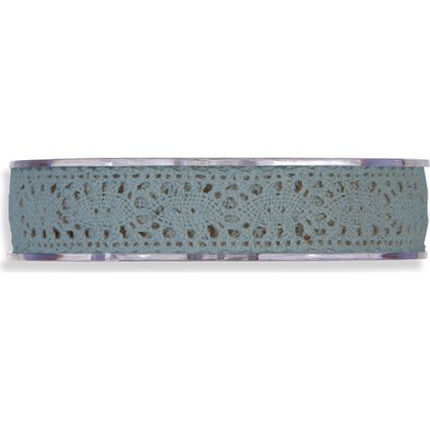 Piovaccari Nastro Merletto H 10 Mm L 10 Mt Sky