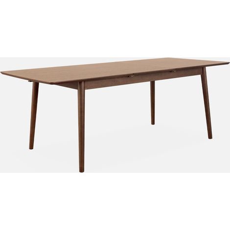 Mesa de comedor rectangular extensible de 6-8 plazas (1/5)