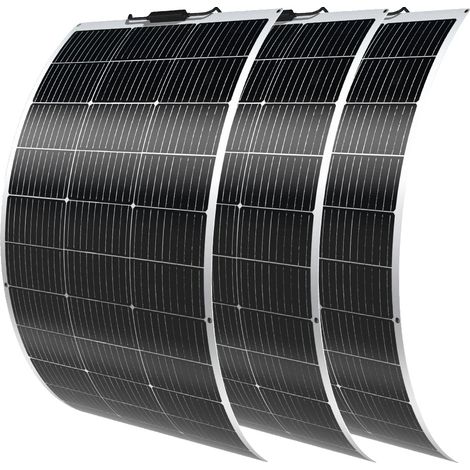 Solarpanel, Flexible Installation, Hohe Effizienz, 450W-3x150w (1/2)