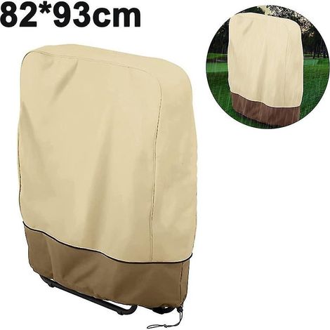 Housse de protection pour chaise longue pliante, housse imperméable, coupe-vent et résistante aux UV en tissu Oxford 190D, idéale pour les chaises longues de jardin. (1/5)
