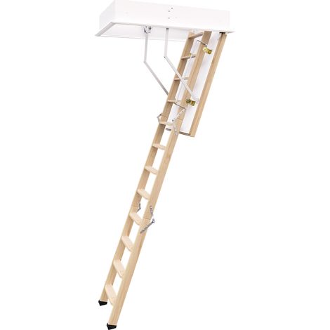Roto Bodentreppe Cadet 3 Norm bis 288cm Raumhöhe 130x70cm Rohbaumaß