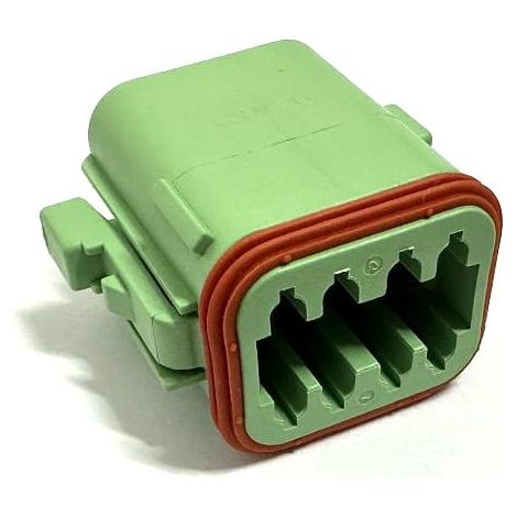 Connettore Serie DT Maschio 8 Vie Verde C015