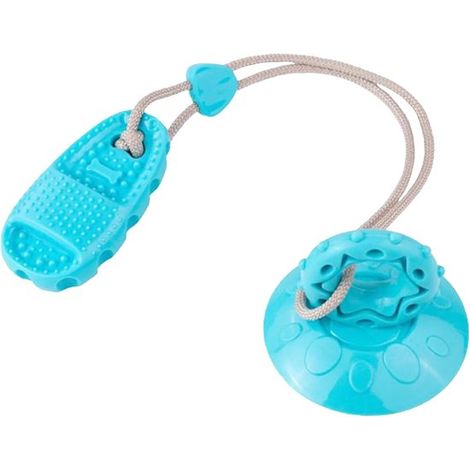 Nuevos juguetes para perros con ventosa: juguetes para tirar y aflojar, y cachorros, Pelotas resistentes para tirar y aflojar (1/5)