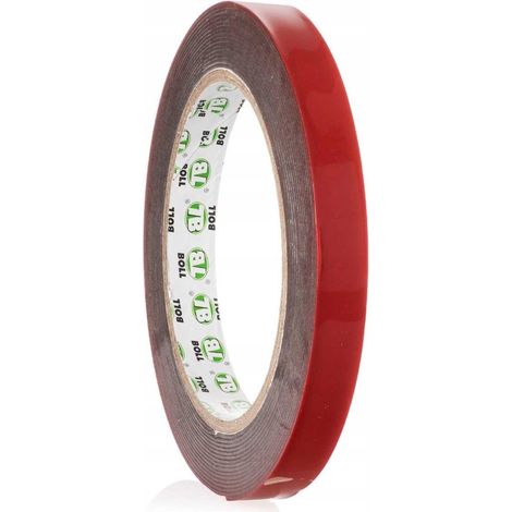 RUBAN ACRYLIQUE DOUBLE FACE 12 mm x 5 m BOLL