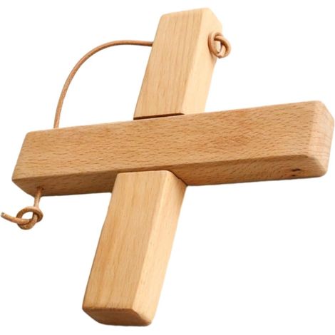 Dessous de plat en bois, forme croix, pliable (1/5)