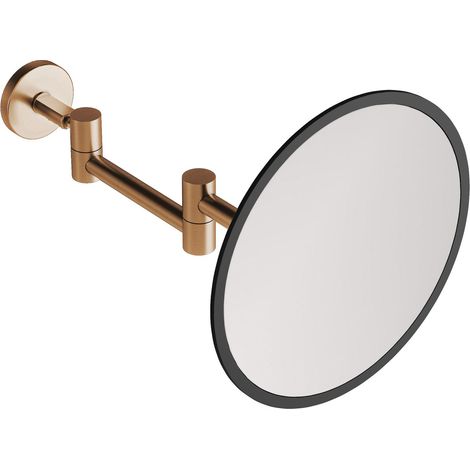 COSMIC Wall Magnifying Mirror, Brushed Copper PVD Architect Sp (X5) (1/6)