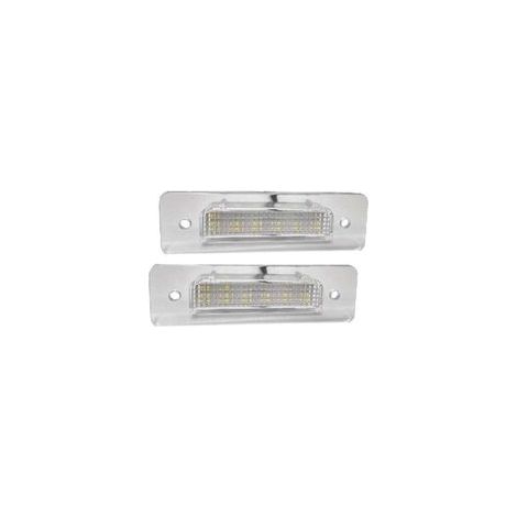 Luz LED trasera para matrícula para E30 E12 E28 E24 E23 E26, Accesorios para coche 63261372766 63261354665 (1/4)