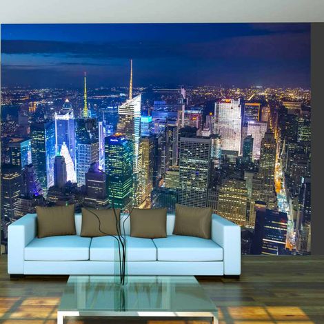 Papier peint manhattan nuit - 400 x 309 cm