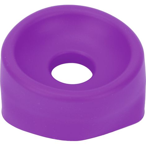 Bague de pompe pénienne en silicone violette, anneau d'étanchéité réutilisable pour entraînement masculin, accessoire de pompage intime. (1/5)