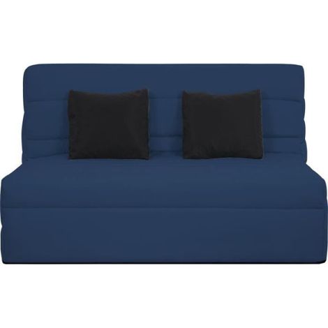 DUNLOPILLO Banquette BZ 2 places - Bleu - ReVEUR (1/3)