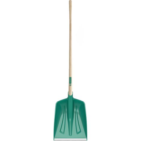 LEBORGNE Pelle Smax avec réglette aluminium - manche bois pomme certifié PEFC 100% (1/3)