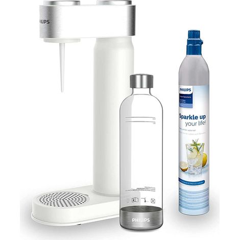 Philips GoZero Carbonatore d'acqua bianco 1 litro (1/6)