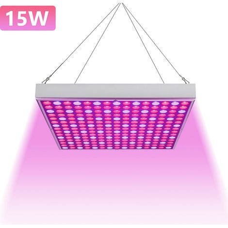 Randaco LED Pflanzenlampe Sonnrnlicht, Flowerpot Lampe 225 LEDs(rot,blau), Pflanzenlicht Led Grow Lampe,Blumenlampe Wachstumslampe für Zimmerpflanzen Gewächshaus15W