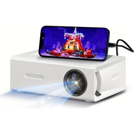 Filiyano – projecteur - Full HD – Mini projecteur - Full HD 1080p, image jusqu'à 60 pouces, portable pour la maison et l'extérieur (1/5)