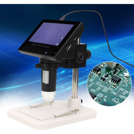 Écran LCD 4,3" 1000X Microscope Numérique Électronique Vidéo Loupe LED HD Outil (1/5)