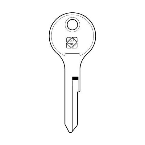 CHIAVE AUTO BMW NE31 SILCA - ACCIAIO NICHELATO- 5 pezzi