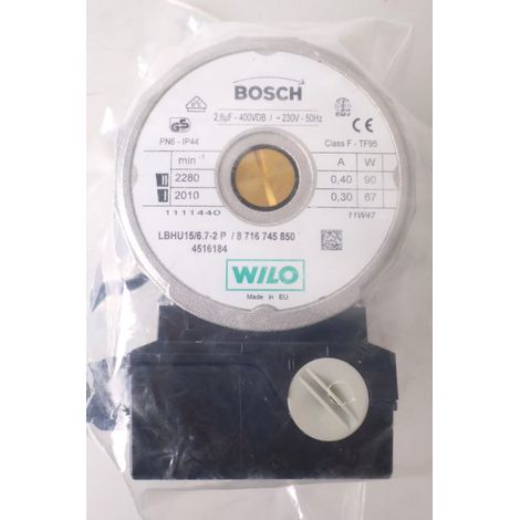 Circulateur Pompe de Circulation WILO LBHU15/6.7-2P pour Système de Chauffage - 87167458500
