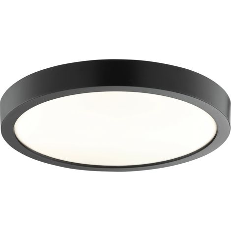 Brilliant LED Deckenleuchte Jade Ø 27,5 x 3,1 cm warmweiß-kaltweiß schwarz