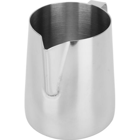 Milch- und Kaffeeschaumbecher, Edelstahlkännchen, Dampfkännchen, 700 ml, Latte Art Kaffee für Kaffeespezialitäten, Edelstahl (1/5)