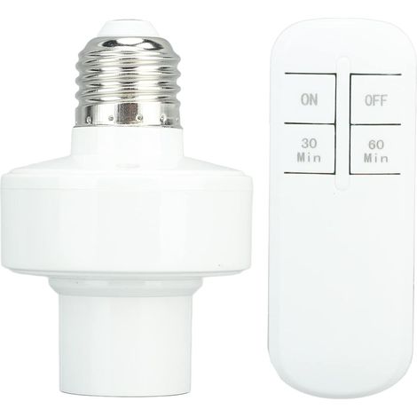 Spare Wireless Control Install Degree Remote Socket Bulb Easy Lamp