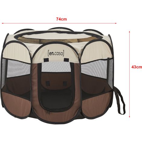 Parque infantil plegable para mascotas 43 x 74 x 74 cm 030008071 (1/5)