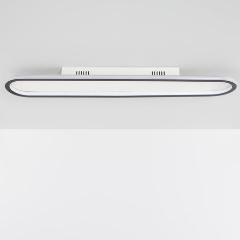 Plafón LED 35W Aluminio Black Renoir Negro