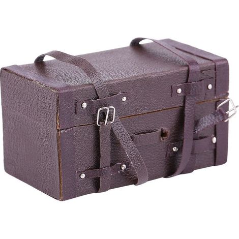 1-teilige Aufbewahrungsbox aus Holz und Stoff für RC-Fahrzeugteile und Zubehör (1/5)