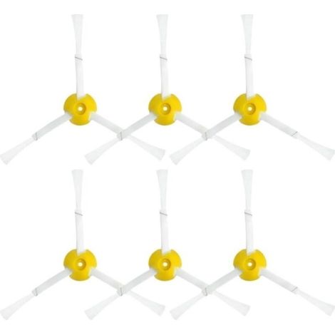 Spare parts and accessories for vacuum cleaners, side brush, compatible with Roomba 800, 900, 860, 870, 880, 890, 966 and 980 series (color: 6 side brushes) (1/4)