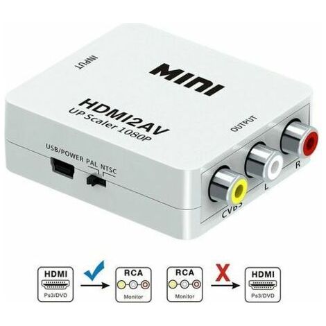 Withvertidorr HDMI tor AV HDMI2AV Withmuttordorr HDMI tor RCA HDMI 1080P (Bthincor) (1/3)