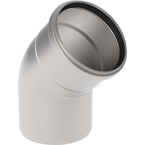 BLÜCHER EuroPipe 45Gr.Coude de tuyau 1.4404, 110 mm