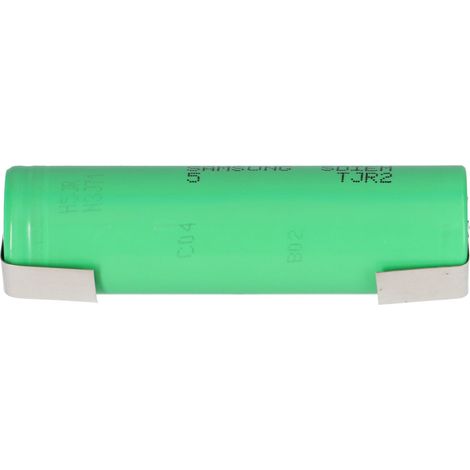 Samsung INR18650 25R 2500mAh 3,6V - 3,7V ungeschützt + Lötfahne U (1/5)