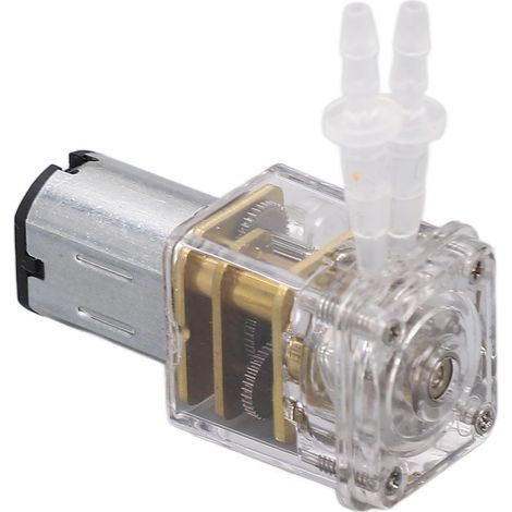 Mini Pompe Péristaltique, 60 mA Micro-pompe péristaltique Débitmètre Mesure Titrage des métaux Auto-amorçante pour instruments médicaux esthétiques(G15-3V) (1/5)