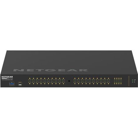 NETGEAR GSM4248PX-100EUS switch di rete Gestito L2/L3/L4 Gigabit Ethernet (10/100/1000) Supporto Power over Ethernet (PoE) Nero (1/2)