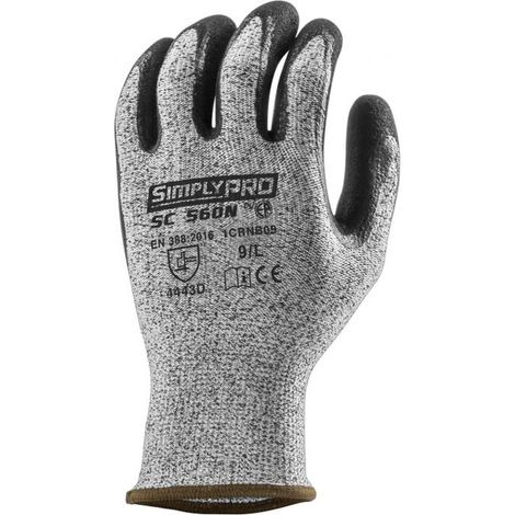 Guanti da lavoro antitaglio in nitrile Coverguard Eurocut SC560N -  - Grigio