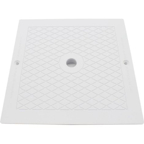 Hayward – Skimmer de piscine carré 25.5 x 25.5 cm – SPX1082E – Couvercle blanc pour entretien facile – Accès rapide au panier (1/5)