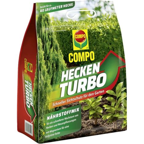 Engrais compo heckenturbo minéral 4 kg arbustes conifères (1/2)