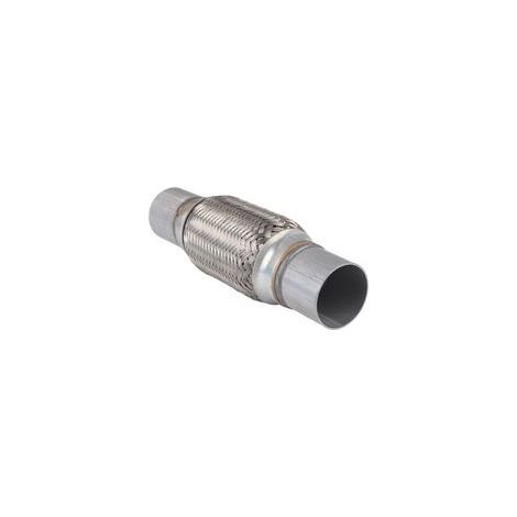 Tuyau d’échappement flexible en acier inoxydable sans soudure 50 × 250 mm – résistant aux vibrations et au bruit (1/5)