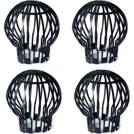 4 Filtres pour Gouttières Crapaudine – Compatible avec Systèmes de Drainage Extérieur – Matériau Durable et Anti-Obstruction (1/4)