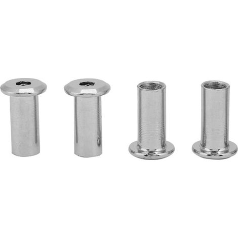 Écrous hexagonaux plats plaqués M6 et M8, fixations robustes pour (1/5)