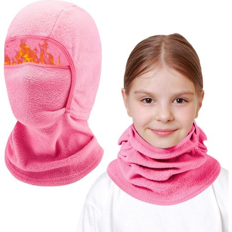 Kinder Sturmhaube Winter Fleece Warm Winddicht für Jungen Mädchen 4-13 Jahre (1/5)