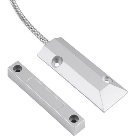 Contacts de Détection Magnétique Porte Fenêtre Contact Magnétique Porte Fenêtre Contact Magnétique Capteur Filaire Détecteur Commutateur pour Garage Domestique (1/5)
