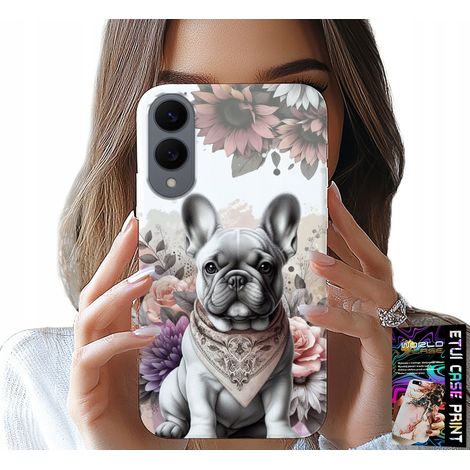 Custodia per Samsung Galaxy S25 Edge - bulldog bulldog cani razze canine retro (1/5)