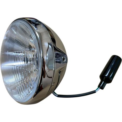 FARO/LÁMPARA UNIVERSAL COMPLETO CROMADO EMGO 2025/02 (DIÁMETRO DE INSERCIÓN 7" / 17,80 CM) (HOMOGRACIÓN E-MARK)