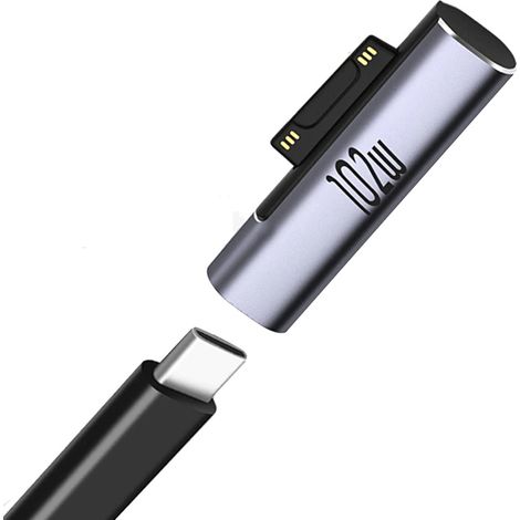 USB-C-Netzteil mit 102 W für Microsoft Surface Pro 3/4/5/6/7/8X (1/4)