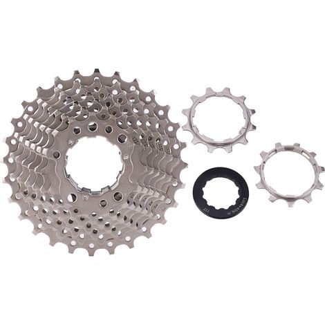 Cassette Vélo Route 9 Vitesses 11-28T - Compatible 8/9/10/11S - Accessoire Remplacement (1/5)