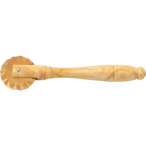 Roger Orfèvre - Roulette à pâte en buis 12 cm