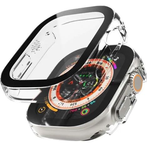 [NEUWERTIG] B-Ware Vonmählen Schutzhülle Case Displayschutz Apple Watch Ultra 49 Mm Transparent